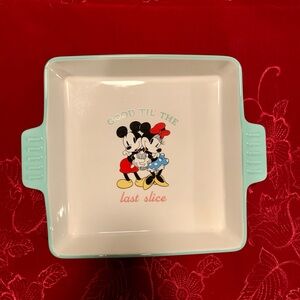 Disney Mickey and Minnie Square Bakeware - White and Light Blue